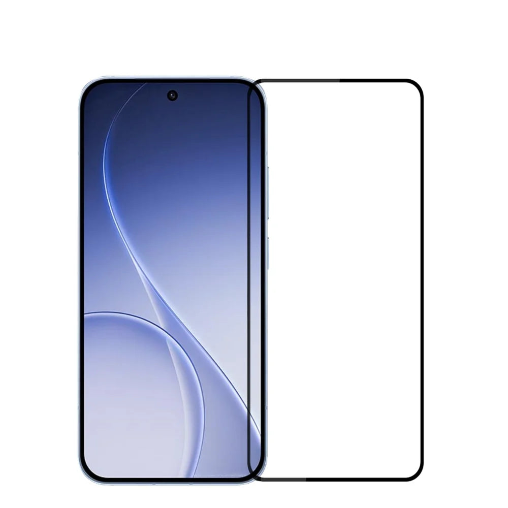 PINWUYO For Oppo Reno15c 5G (China) / Oppo Reno15 5G (Global) Tempered Glass Film  JK Series-2 9H Full Glue Full Screen Protector - Black - 1
