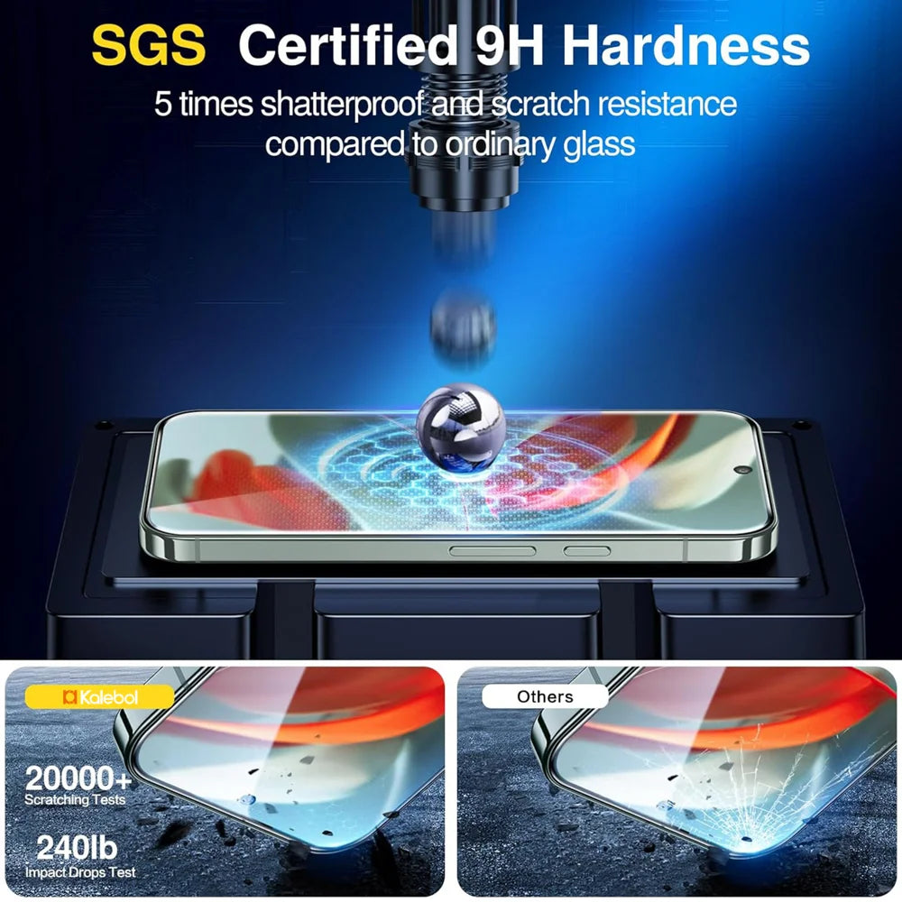 For Google Pixel 10 10Pcs HD Screen Protector High Aluminium-silicon Anti-fingerprint Tempered Glass Film (Not Complete Covering) - As Shown - 7