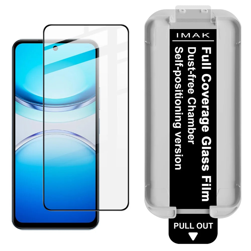 IMAK Tempered Glass For vivo Y300t 5G  /  Y300i 5G Full Screen Protector Full Glue Film with Dust-free Installation Tool - 1