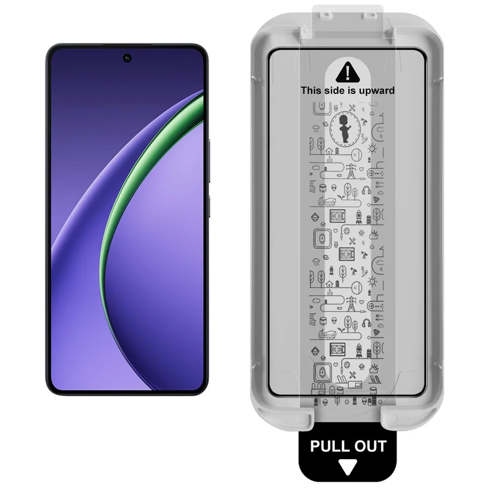 IMAK 3Pcs Tempered Glass For Oppo K13 Turbo 5G  /  K13 Turbo Pro 5G Full Screen Protector Full Glue Film with Dust-free Installation Tool (Fingerprint Unlock) - 3