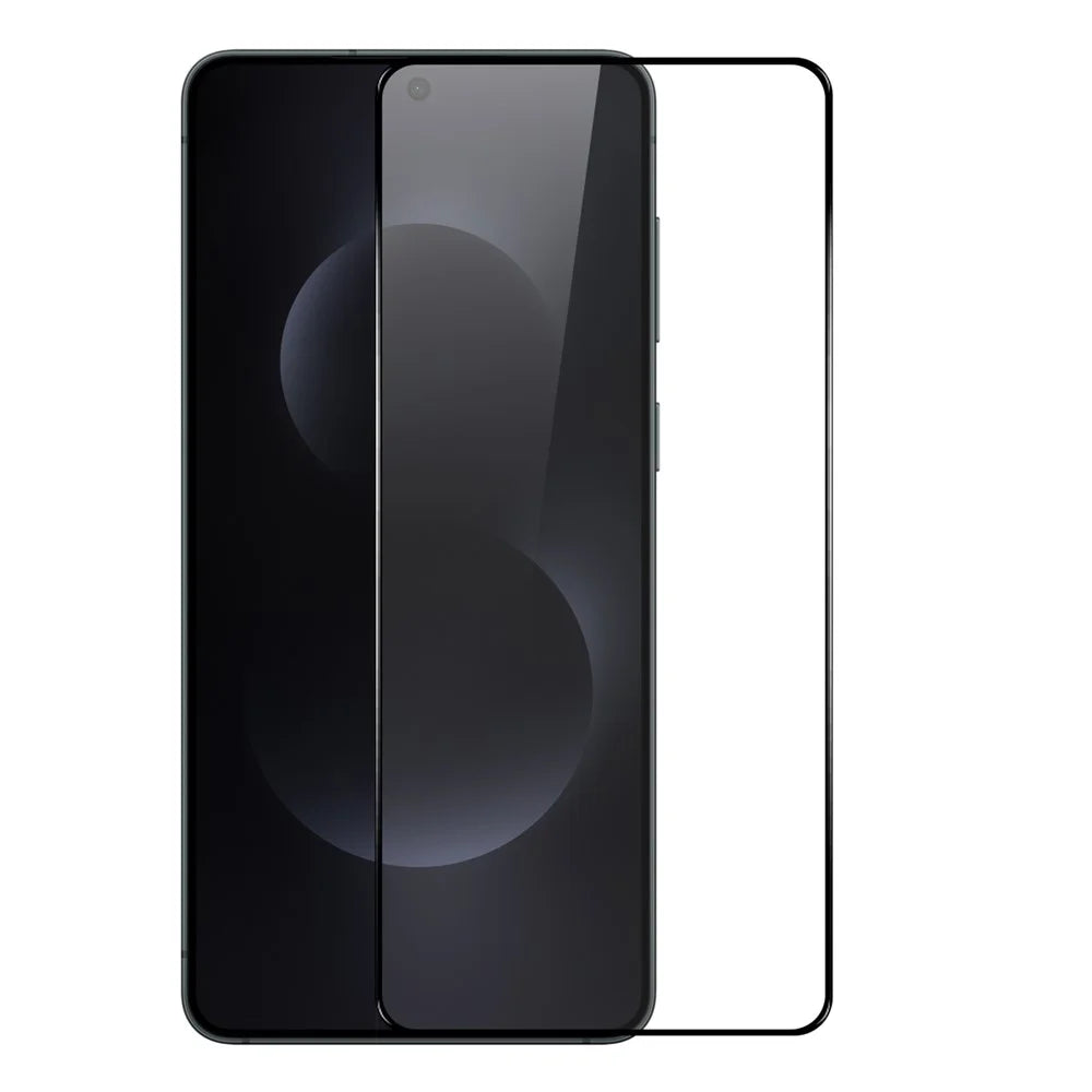 NORTHJO 2Pcs A++ For Samsung Galaxy S26 Ultra Full Screen Protector Silk Printing Full Glue High Aluminum-Silicon Glass Film Support Fingerprint Unlock - Black - 2