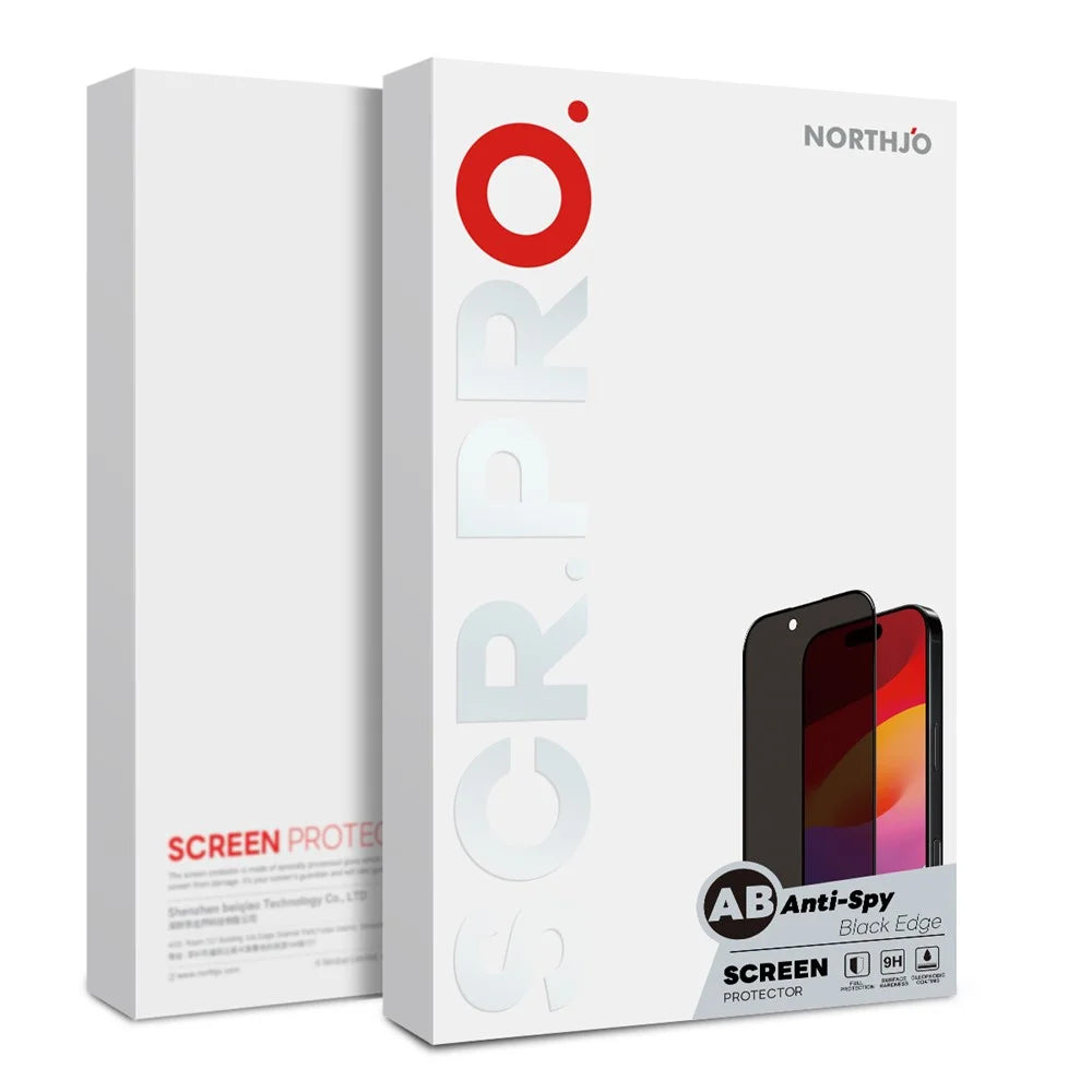 NORTHJO 2Pcs A++ For Samsung Galaxy S26+ 28 ° Privacy Full Screen Protector Fingerprint Unlock High Aluminium-Silicon Film 0.15mm 2.5D Full Glue Silk Printing - 5