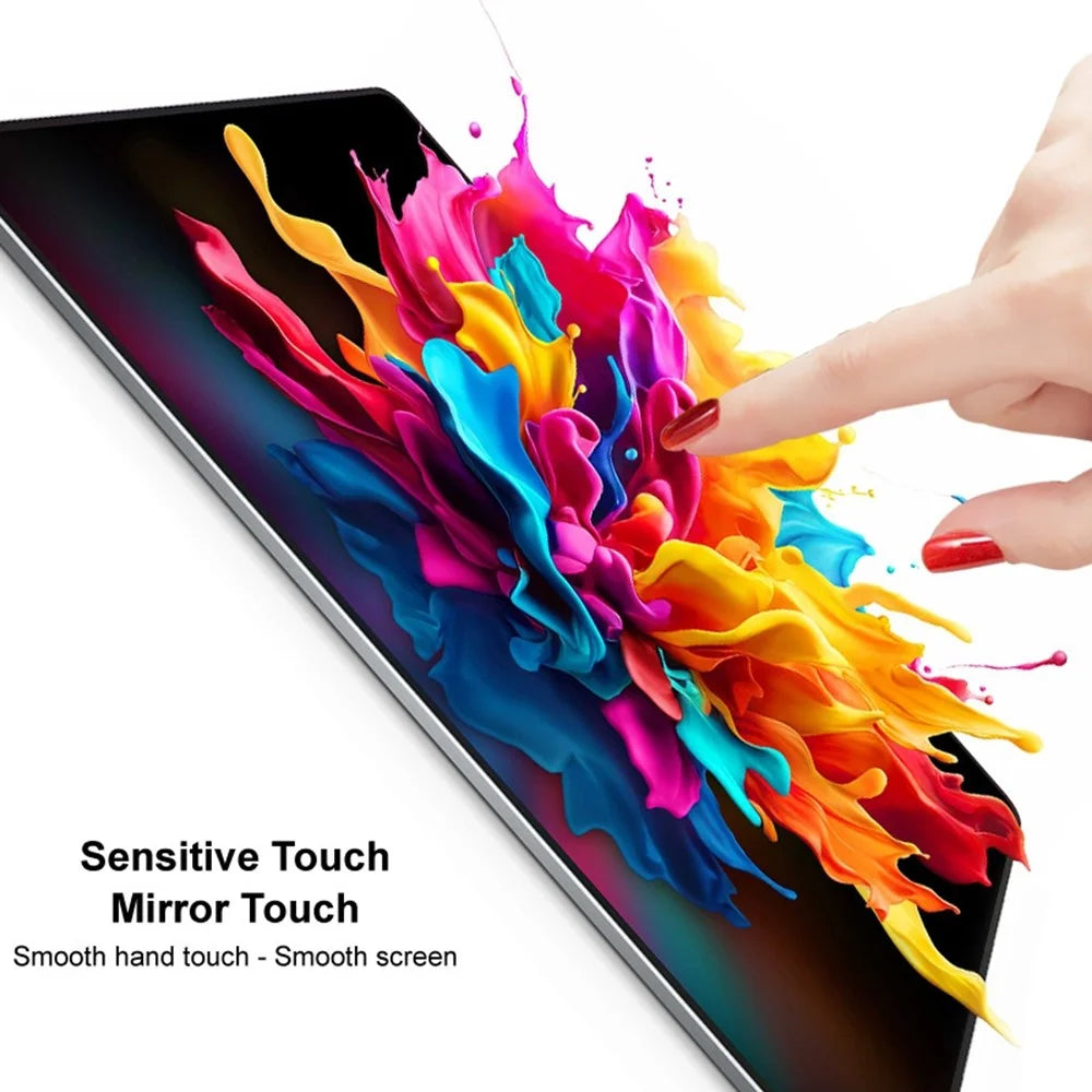 IMAK H Series For Samsung Galaxy Tab S10+ Tempered Glass Full Glue Full Screen Protector Shatter-Proof Protection - Transparent - 5