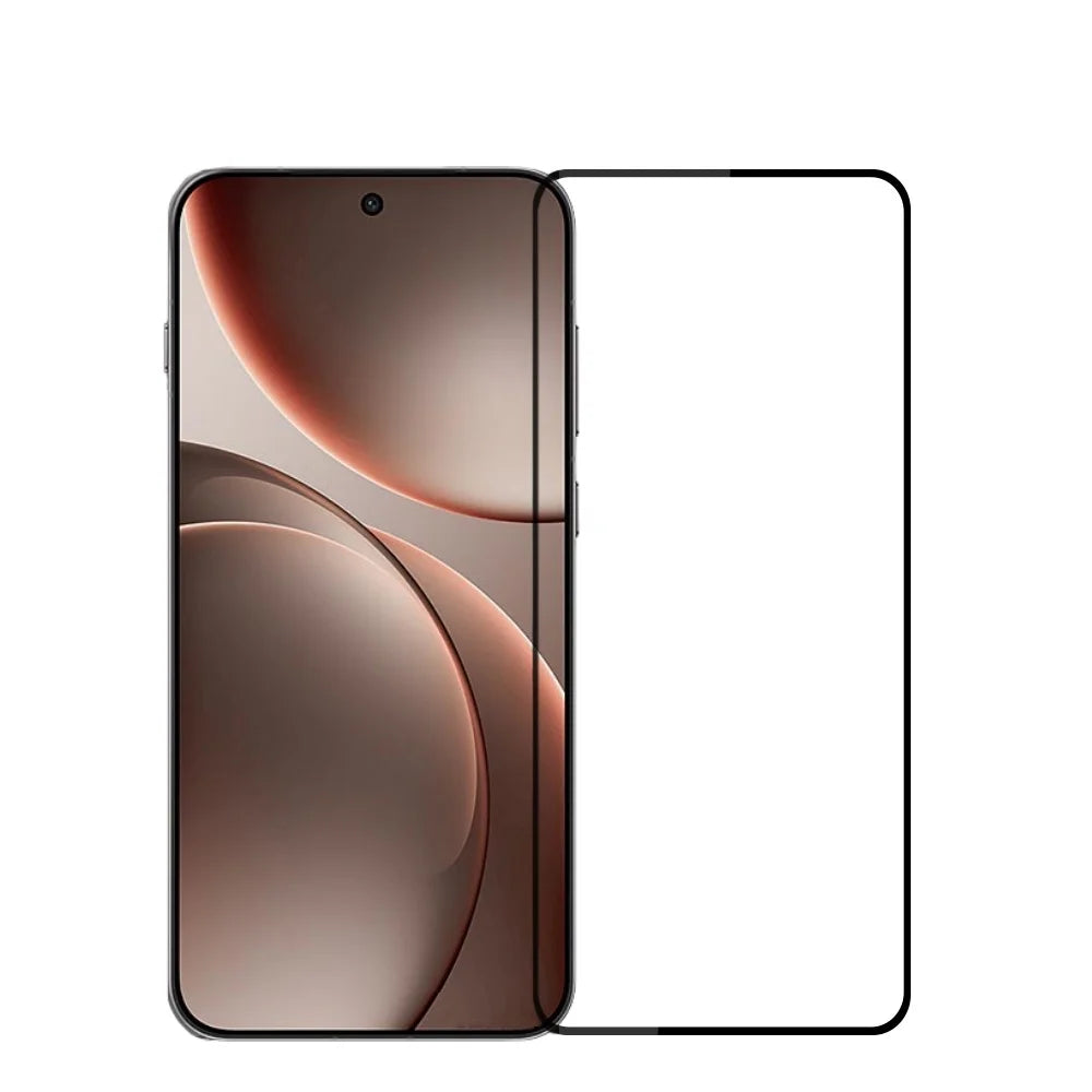 MOFI For Honor Magic8 5G / Oppo Find X9 5G Screen Protector  9H Full Glue Full Coverage High Aluminum-Silicon Glass Film - Black - 1
