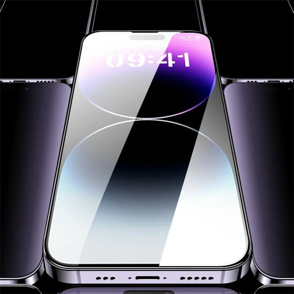 For iPhone 17 Full Screen Protector Full Glue Automatic Dust Removal Tempered Glass HD Clear Film with Automatic Alignment Tool - Transparent - 3