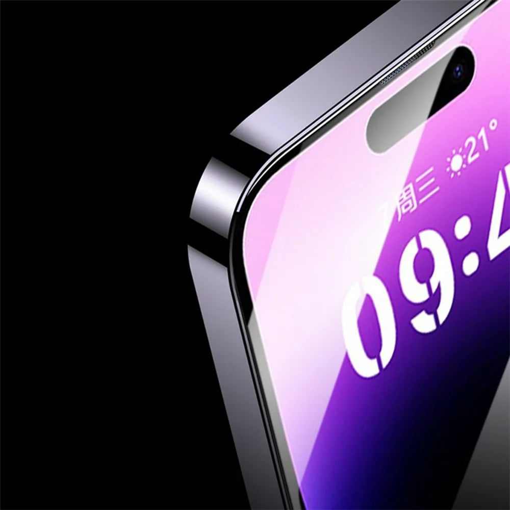 For iPhone 17 Full Screen Protector Full Glue Automatic Dust Removal Tempered Glass HD Clear Film with Automatic Alignment Tool - Transparent - 7