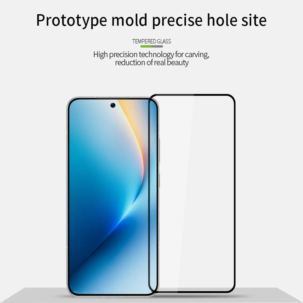 PINWUYO For Honor Win RT 5G / Honor Win 5G Tempered Glass Film  JK Series-2 9H Full Glue Full Screen Protector - Black - 3