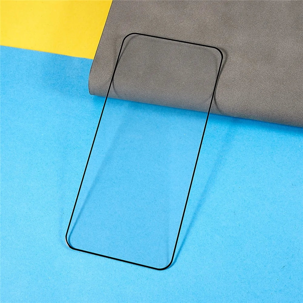 For Oppo Reno15 Pro 5G (Global)  /  Reno15 5G (China) Screen Protector Silk Printing Full Glue Full Coverage Tempered Glass Screen Film - Black - 3