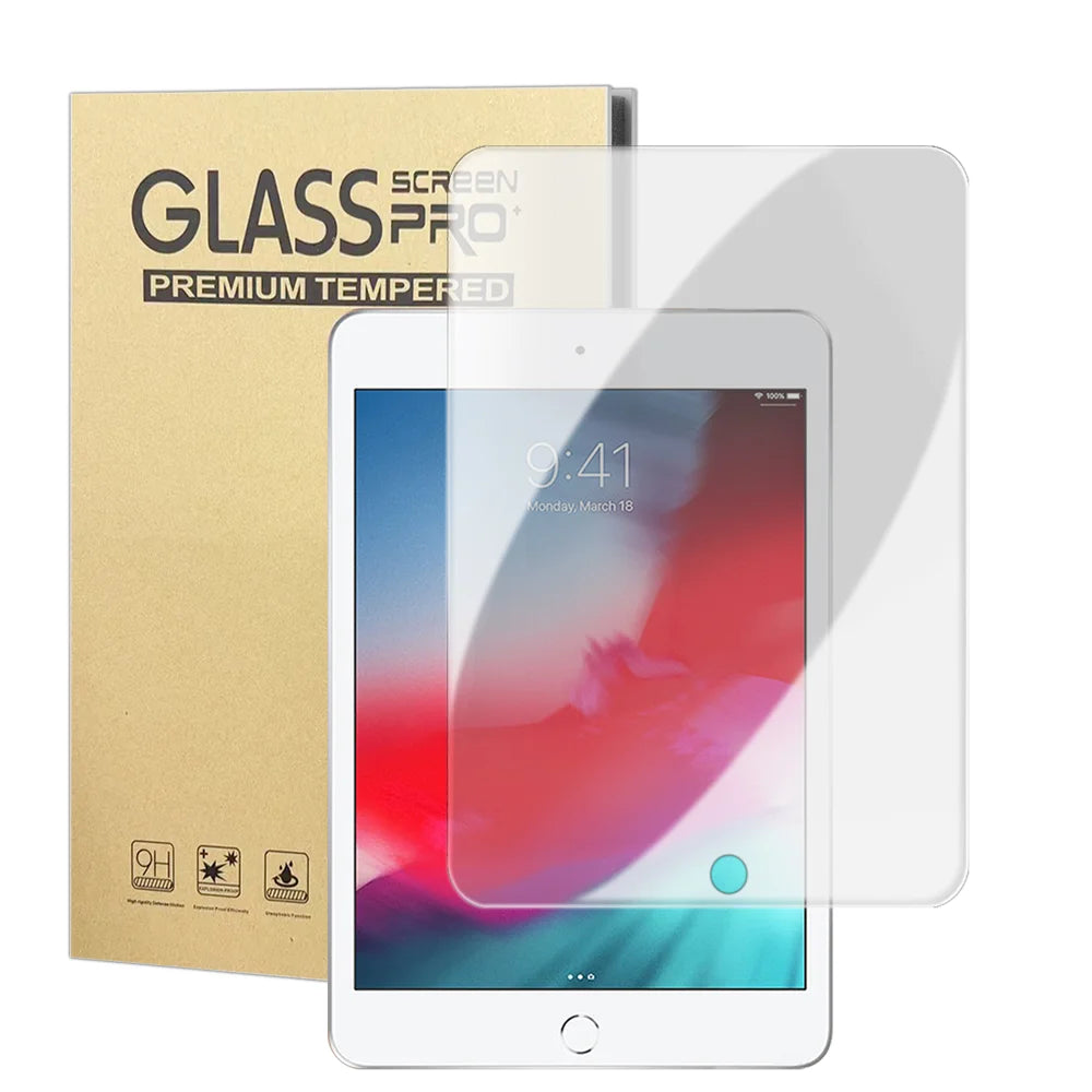 For iPad mini 4 High Definition Screen Protector Arc Edge Anti Fingerprint Tempered Glass Film (NOT Complete Covering) - Transparent - 1