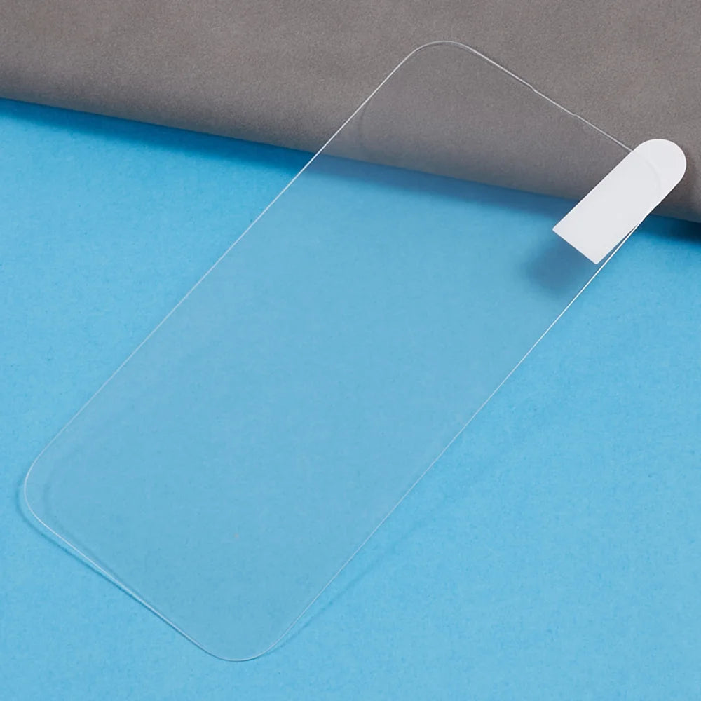 For iPhone 17 Screen Protector High Aluminum-Silicon Glass Film Full Glue HD Clarity 0.25 Arc Edge (NOT Complete Covering) - Transparent - 3