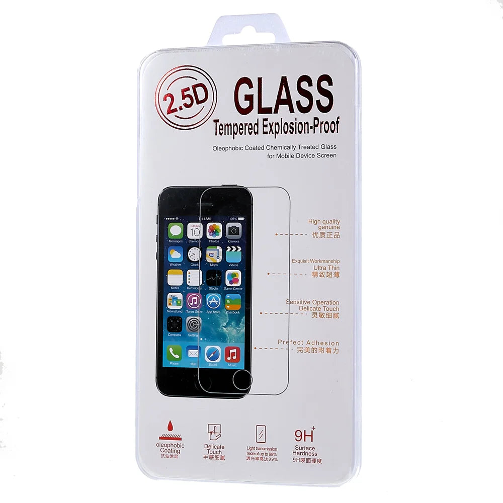 For iPhone 17 Screen Protector High Aluminum-Silicon Glass Film Full Glue HD Clarity 0.25 Arc Edge (NOT Complete Covering) - Transparent - 7