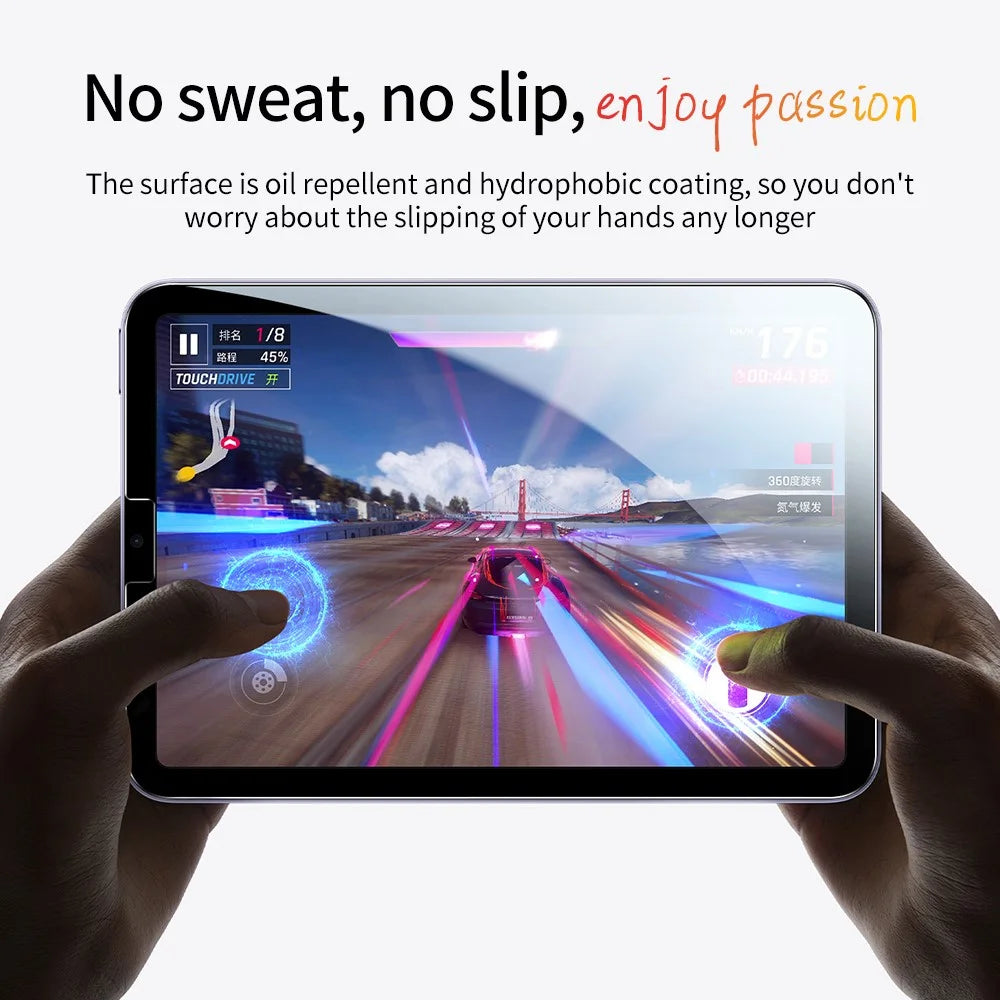 For iPad Pro 11 (2018)(2020)(2021)(2022) Anti-green-ray Tempered Glass Anti-fingerprint Full Screen Protector with Plastic Injection Installation Tool - 7