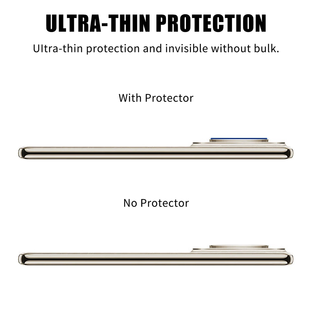 For Huawei nova 14 Ultra 5G Full Cover Camera Lens Protector High Definition Anti Fingerprint AR Tempered Glass Lens Film - Transparent - 3