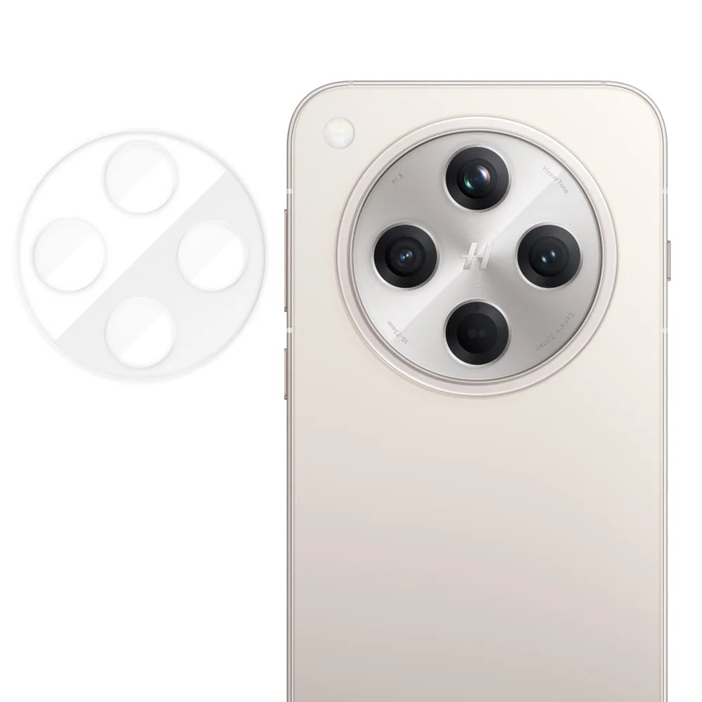 For Oppo Find X8 5G Full Cover Camera Lens Protector High Definition Anti Fingerprint AR Tempered Glass Lens Film - Transparent - 1