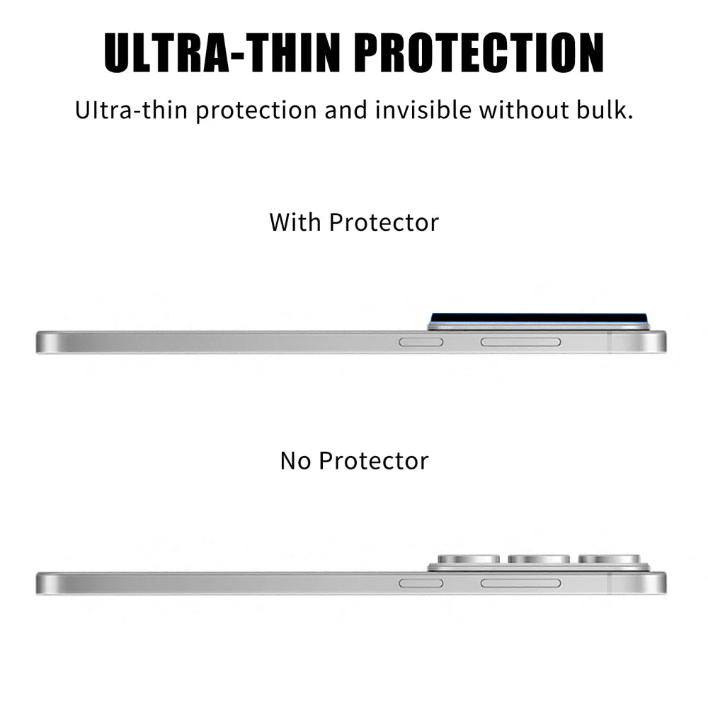 For Samsung Galaxy S26 Ultra Full Cover Camera Lens Protector High Definition Anti Fingerprint AR Tempered Glass Lens Film - Transparent - 3