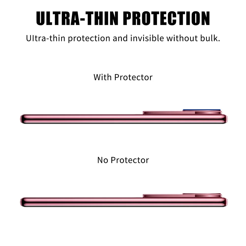 For vivo V50 5G Full Cover Camera Lens Protector Silk Print HD Anti Fingerprint AR Tempered Glass Lens Film - Black - 3