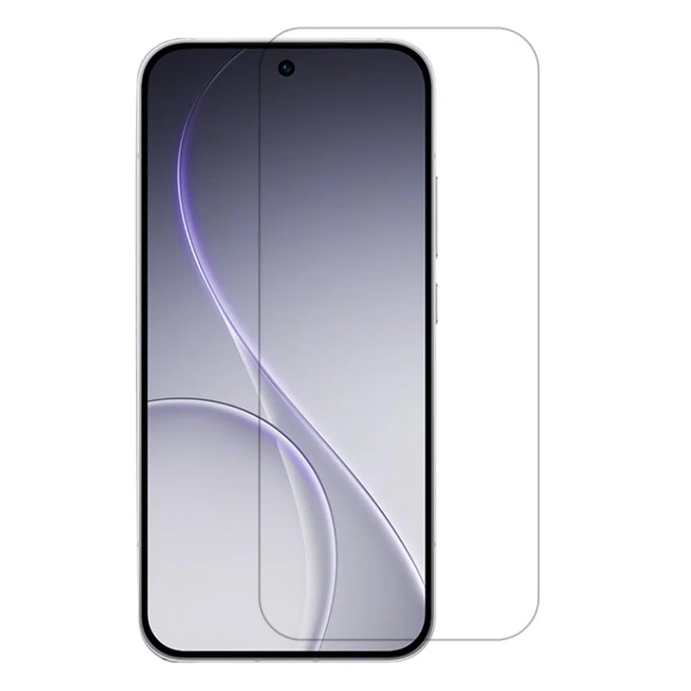 ITIETIE Silk Printing Tempered Glass For Oppo Reno15 5G (Global)  /  Reno15c 5G (China) 0.25mm High Aluminum Screen Protector, Full Glue, Not Complete Covering - Transparent - 1