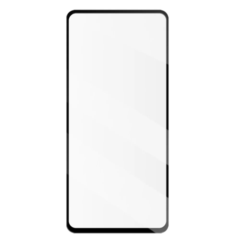 AMORUS For Samsung Galaxy A54 5G HD Secondary Hardening Full Screen Protector Silk Printing Full Glue Shatterproof Tempered Glass Film - Black - 2