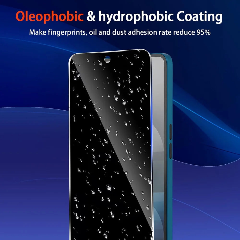 For Nothing Phone (4a) Anti Spy Privacy Full Screen Protector Black Edge High Aluminium-silicon Glass Film - As Shown - 3