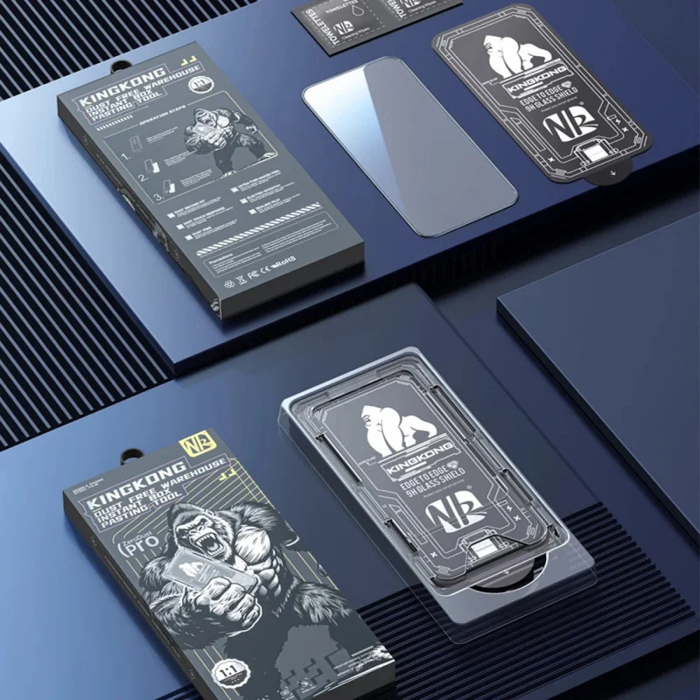 For Samsung Galaxy S26+ 3Pcs Full Screen Protector HD Clear 3D Arc Edge High Aluminium-silicon Glass Film with Dust-Free Installation Tool - Transparent - 2