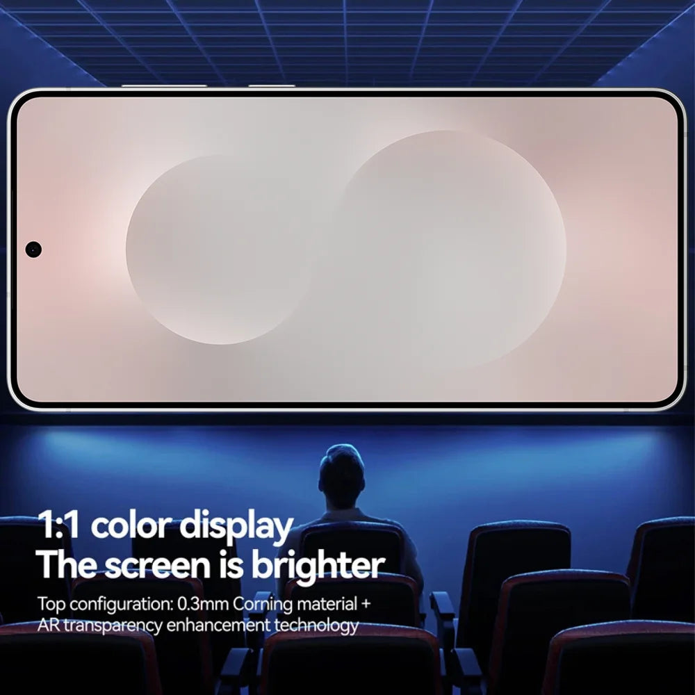 For Samsung Galaxy S25+ 3Pcs Full Screen Protector HD Clear 3D Arc Edge High Aluminium-silicon Glass Film with Dust-Free Installation Tool - Transparent - 5