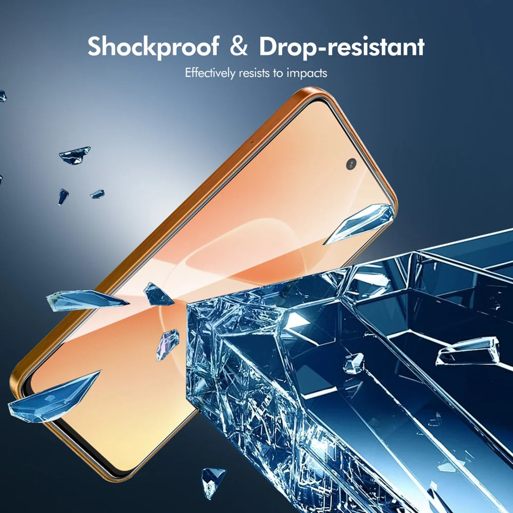 ENKAY HAT PRINCE For Infinix Note 60 5G   Screen Protector 9H Silk Printing 0.26mm Full Glue Full Coverage Tempered Glass Film - Transparent - 4