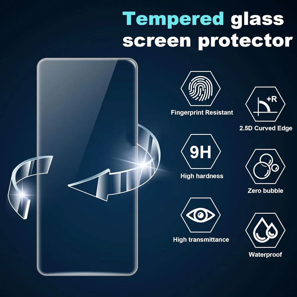 For Nothing Phone (3a) 10Pcs HD Screen Protector High Aluminium-silicon Anti-fingerprint Tempered Glass Film (Not Complete Covering) - As Shown - 5