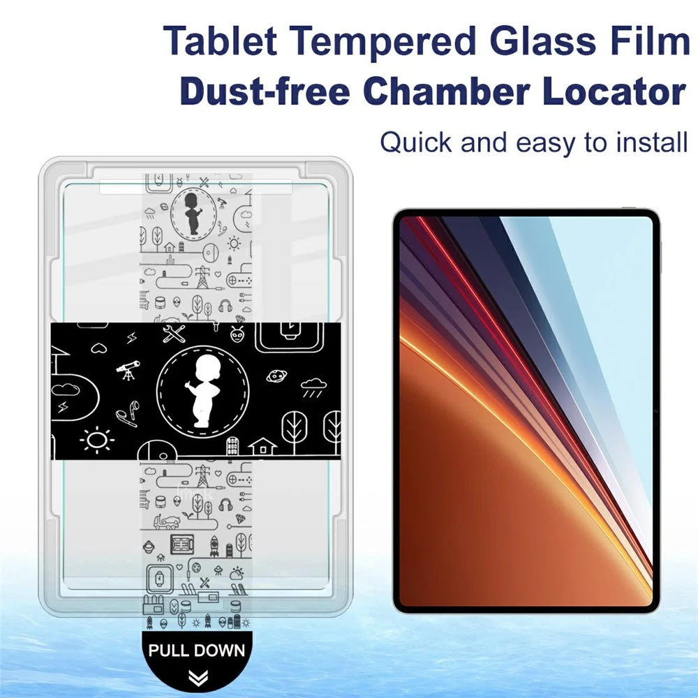 IMAK For Honor Pad GT2 Pro / MagicPad3 12.5 Tempered Glass Full Screen Protector with Dust-free Installation Tool - Transparent - 3