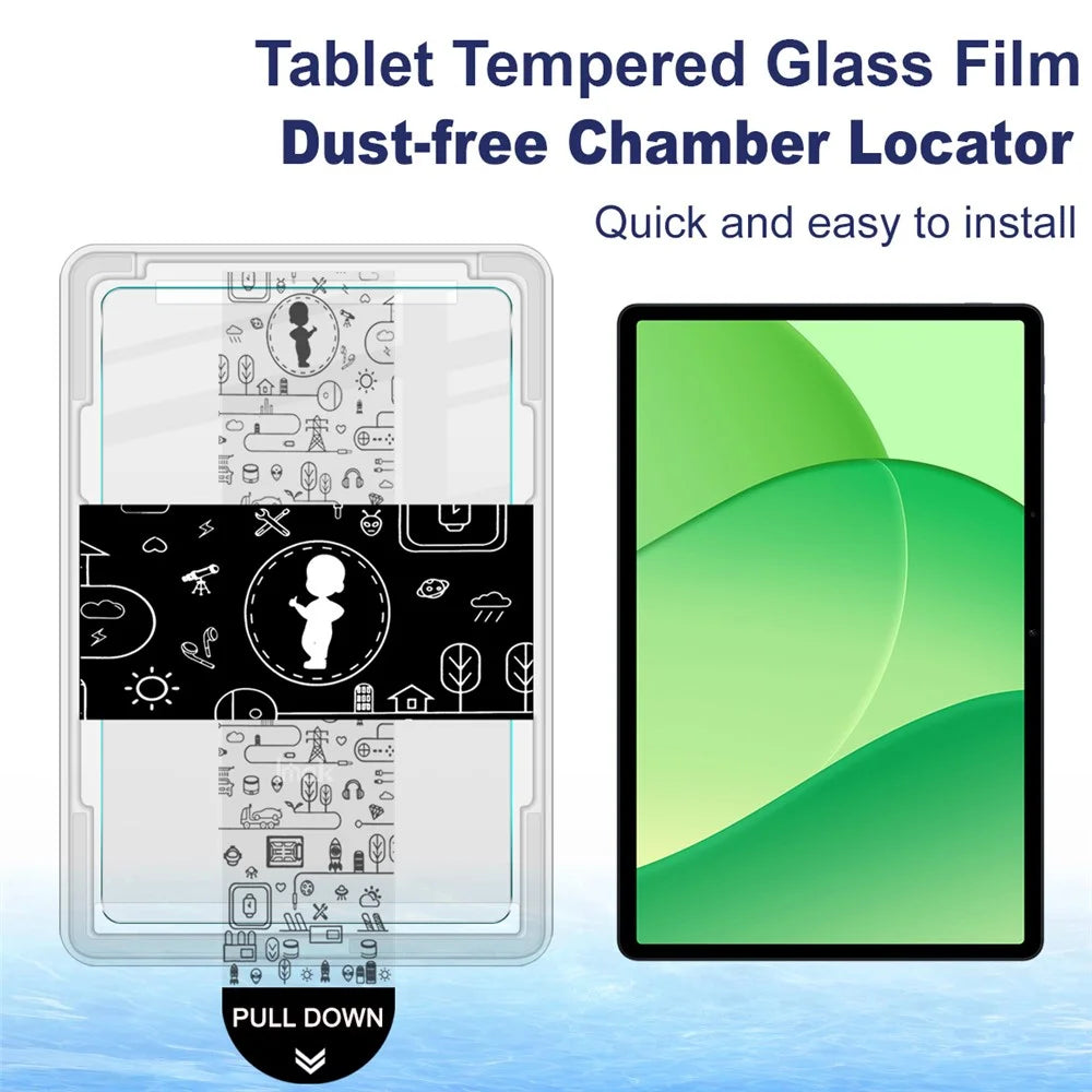 IMAK For Oppo Pad SE Tempered Glass Full Screen Protector with Dust-free Installation Tool - Transparent - 2