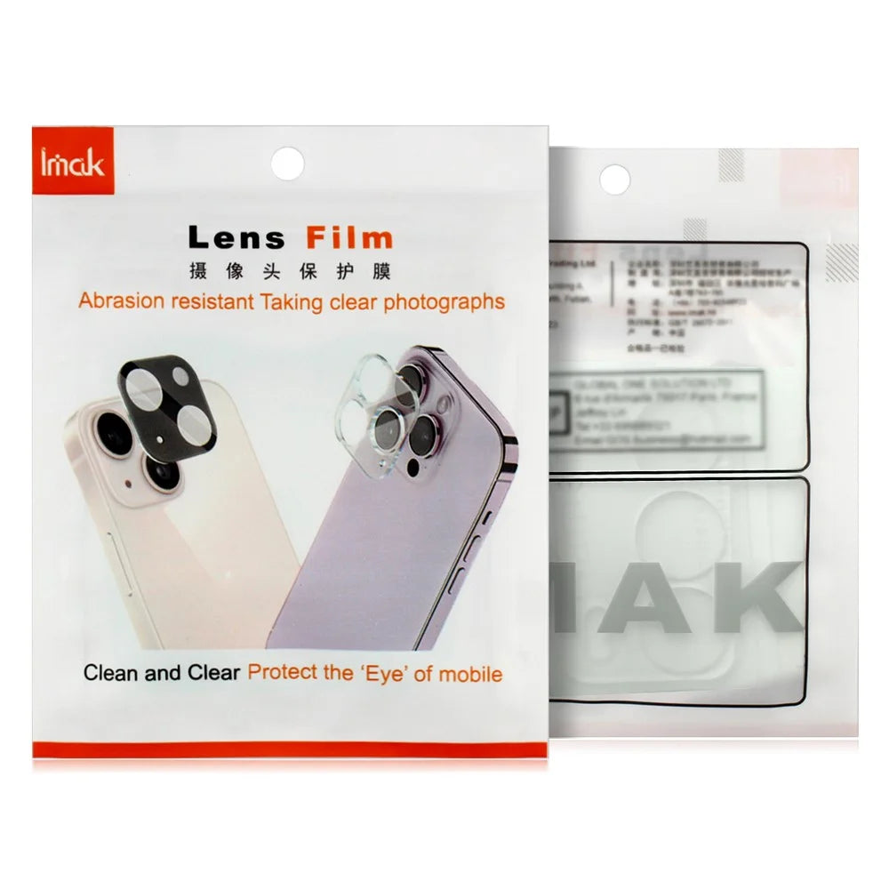 IMAK For Honor Magic V6 5G Camera Lens Protector Slim Tempered Glass Full Coverage Lens Film - Transparent - 7