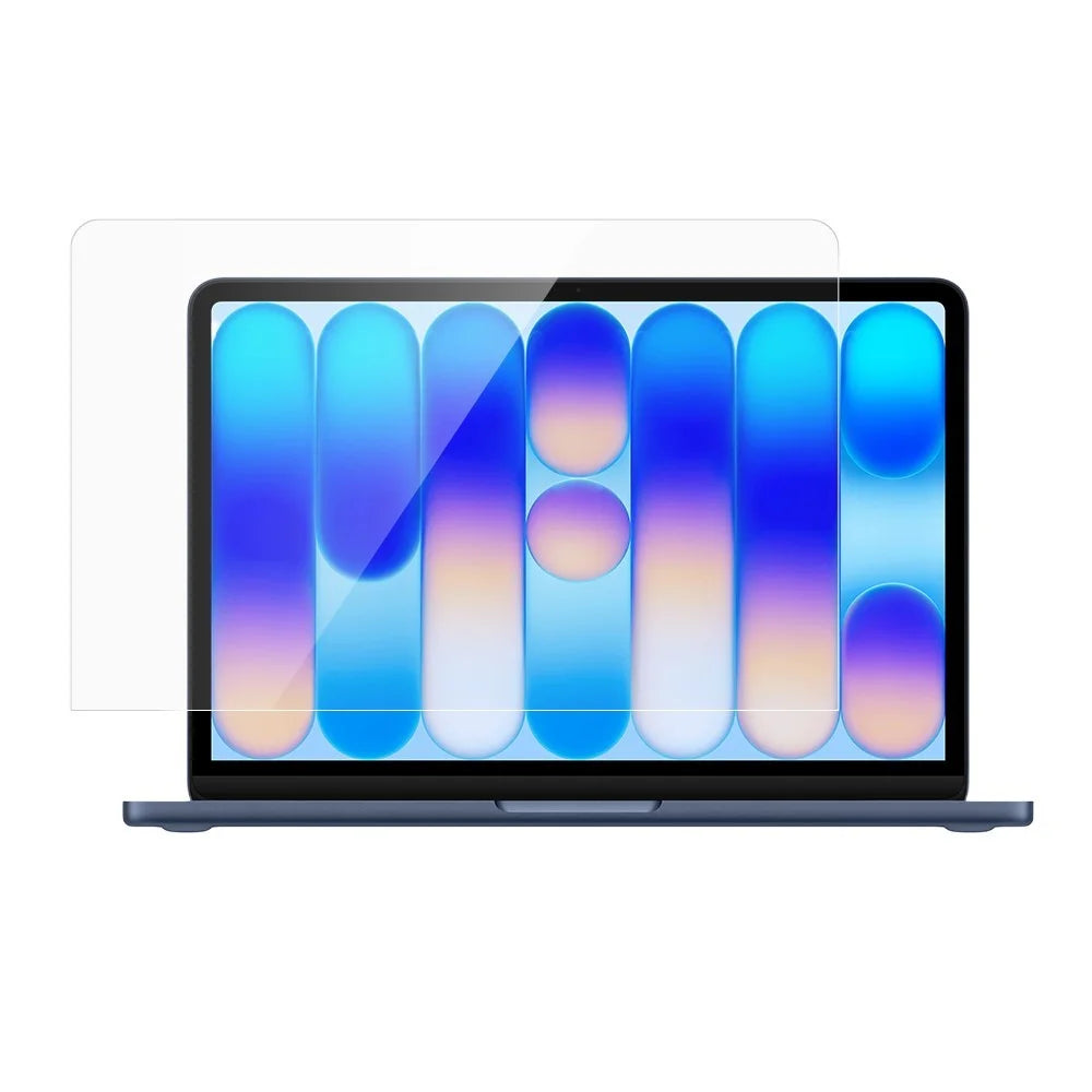 For MacBook Neo 13 inch (2026) A3404 Tempered Glass Screen Protector 2.5D Straight Edge Full Screen Film Full Glue - Transparent - 1
