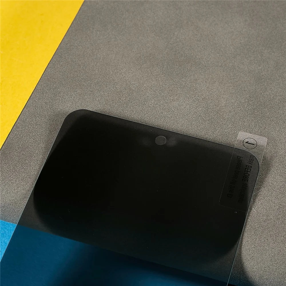For Oppo K14x 5G 2.5D Arc Edge Anti Spy Full Screen Protector Full Glue High Aluminium-silicon Glass Film - Black - 6