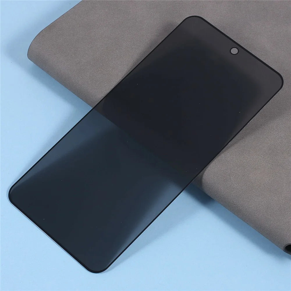Anti-Peep Tempered Glass for Oppo Reno15 Pro 5G (Global)  /  Reno15 5G (China) Full Covering Silk Printing Screen Protector - 6