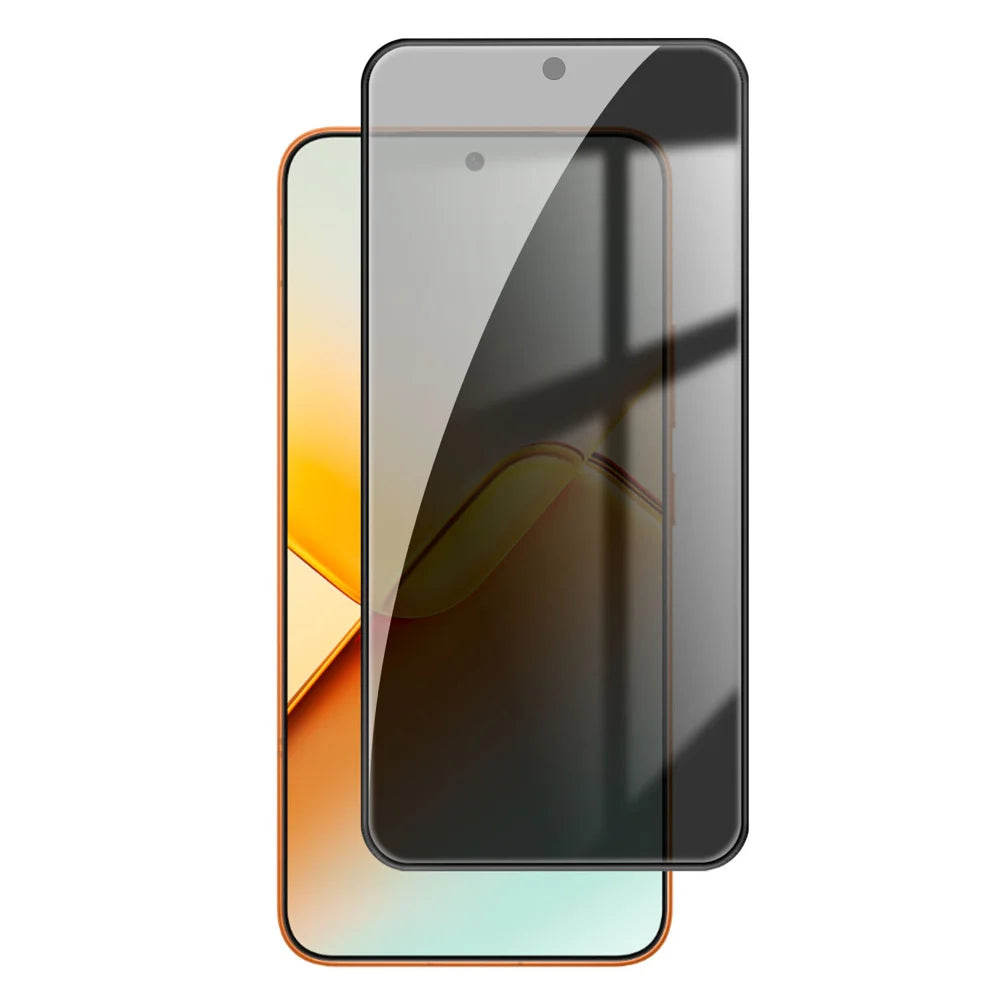 For Honor Power2 5G Anti Spy Privacy Full Screen Protector Black Edge High Aluminium-silicon Glass Film - As Shown - 1