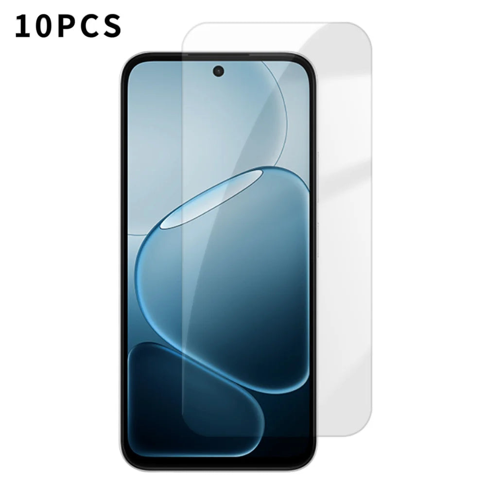 For Oppo A6t Pro 4G 10Pcs HD Screen Protector High Aluminium-silicon Anti-fingerprint Tempered Glass Film (Not Complete Covering) - As Shown - 1