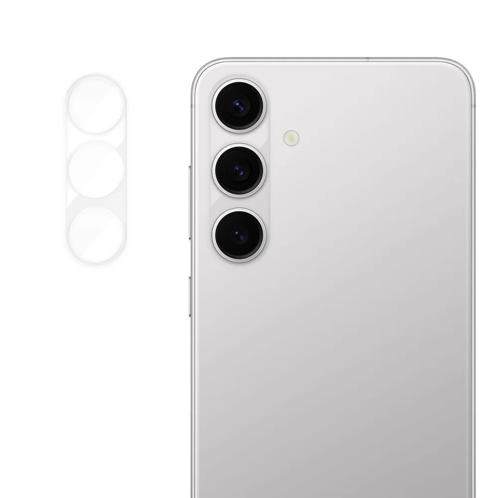 For Samsung Galaxy S24 Full Cover Camera Lens Protector High Definition Anti Fingerprint AR Tempered Glass Lens Film - Transparent - 1