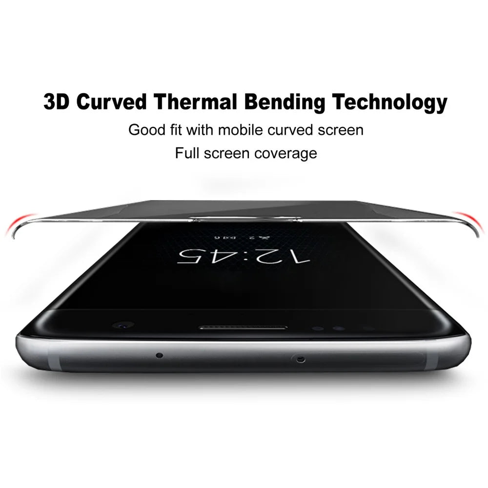 IMAK Anti Spy Screen Protector for TECNO Camon 50 Pro 4G  /  Camon 50 Ultra 5G Full Cover Side Glue Tempered Glass Film - Black - 3