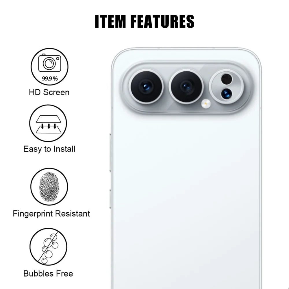 For Honor 500 Pro 5G Full Cover Camera Lens Protector High Definition Anti Fingerprint AR Tempered Glass Lens Film - Transparent - 2