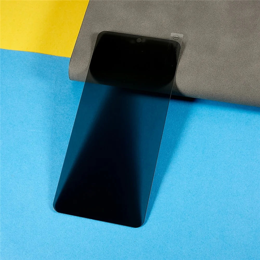 For OnePlus 15T 5G 2.5D Arc Edge Anti Spy Full Screen Protector High Aluminium-silicon Glass Film (Fingerprint Unlock) - 5