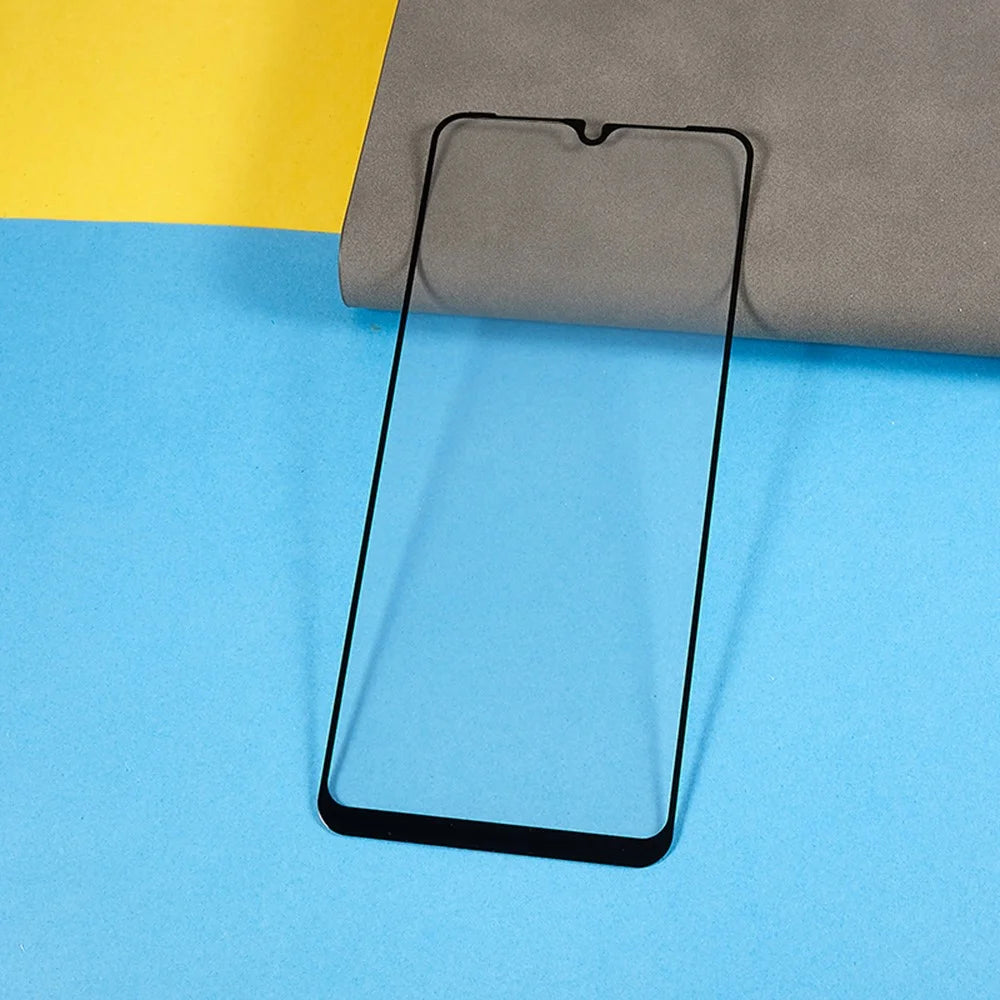 For Samsung Galaxy M17e 5G Full Screen Protector Silk Printing Full Glue HD Clear Screen Film - Black - 3