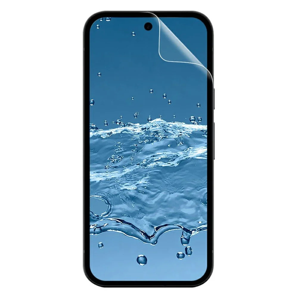 IMAK Hydrogel Film 4th For Google Pixel 10a Full Screen Protector Ultra Clear Full Glue Soft TPU Film (Fingerprint Unlock) - Transparent - 7