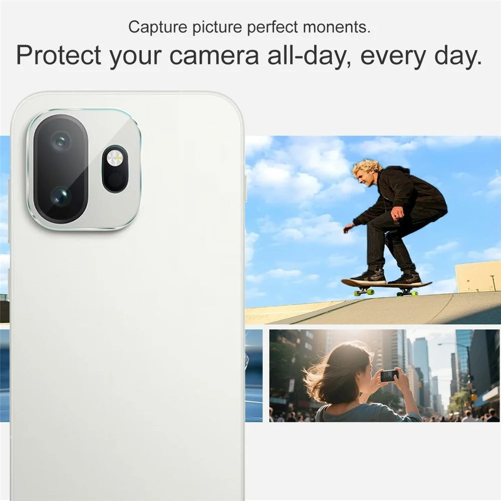 IMAK For OnePlus 15T 5G Camera Lens Protector Slim Tempered Glass Full Coverage Lens Film - Transparent - 5