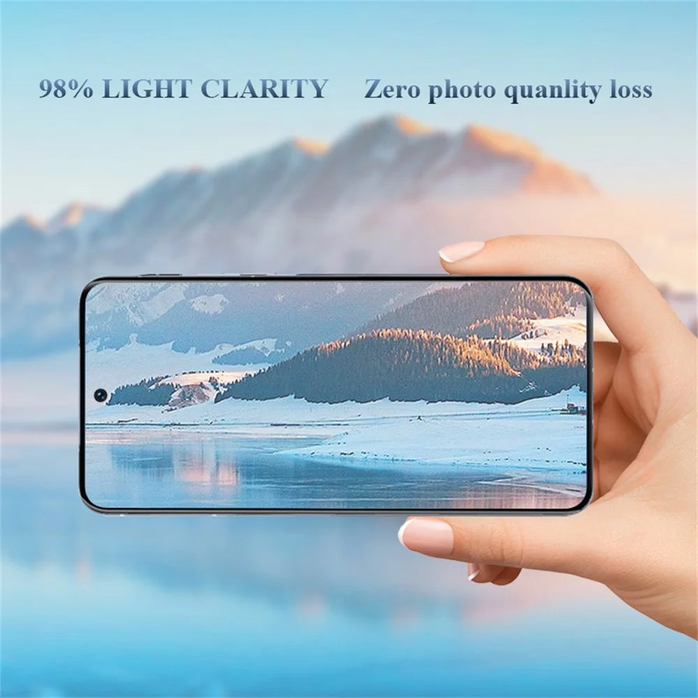 LEREACH for vivo X200s 5G Camera Lens Protector Full Cover High Aluminium-silicon Glass Lens Film with Auto-Align Installation Frame - Transparent with Black Edge - 5