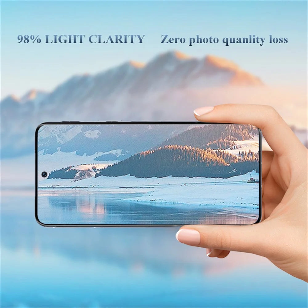 LEREACH for vivo X200 Pro 5G Camera Lens Protector Full Cover High Aluminium-silicon Glass Lens Film with Auto-Align Installation Frame - Transparent with Black Edge - 7
