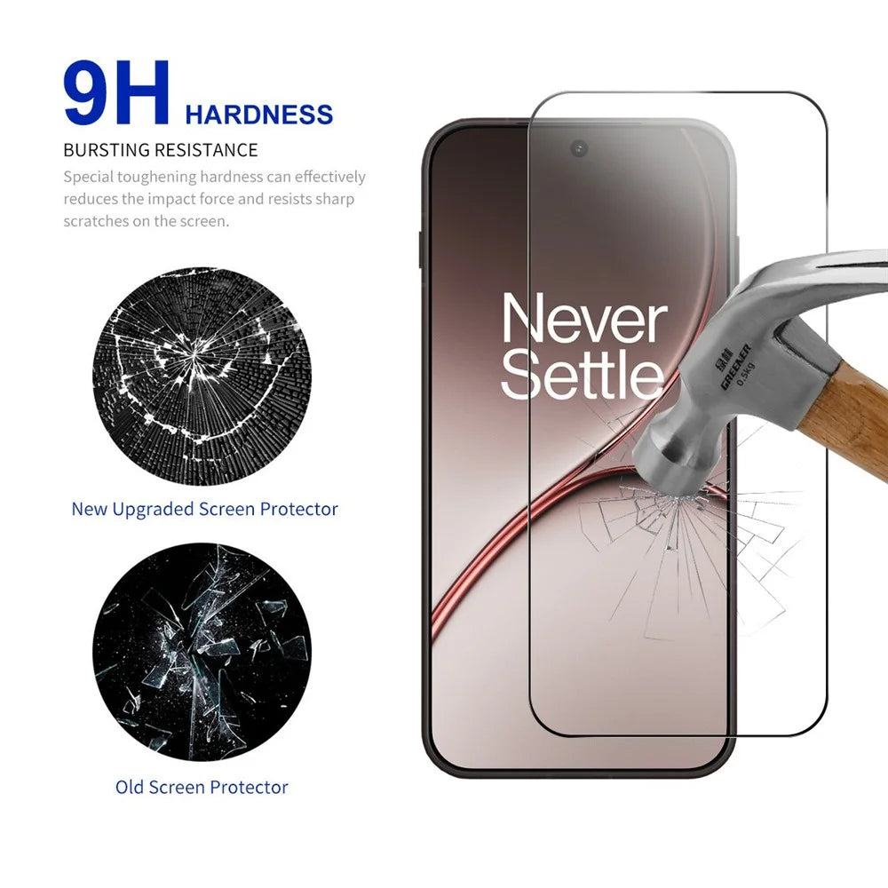 RURIHAI 10Pcs For Oppo K15 Pro 5G High Aluminium-Silicon Glass Film Full Glue 0.26mm 2.5D Full Screen Protector - 3