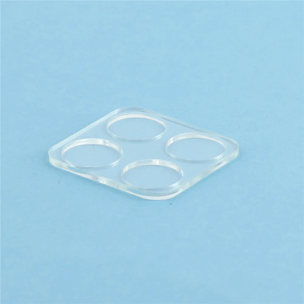 2Pcs For Motorola Edge 70 5G Full Coverage Camera Lens Protector 3D Arc Edge Anti-Scratch Tempered Glass Lens Film - Transparent - 3