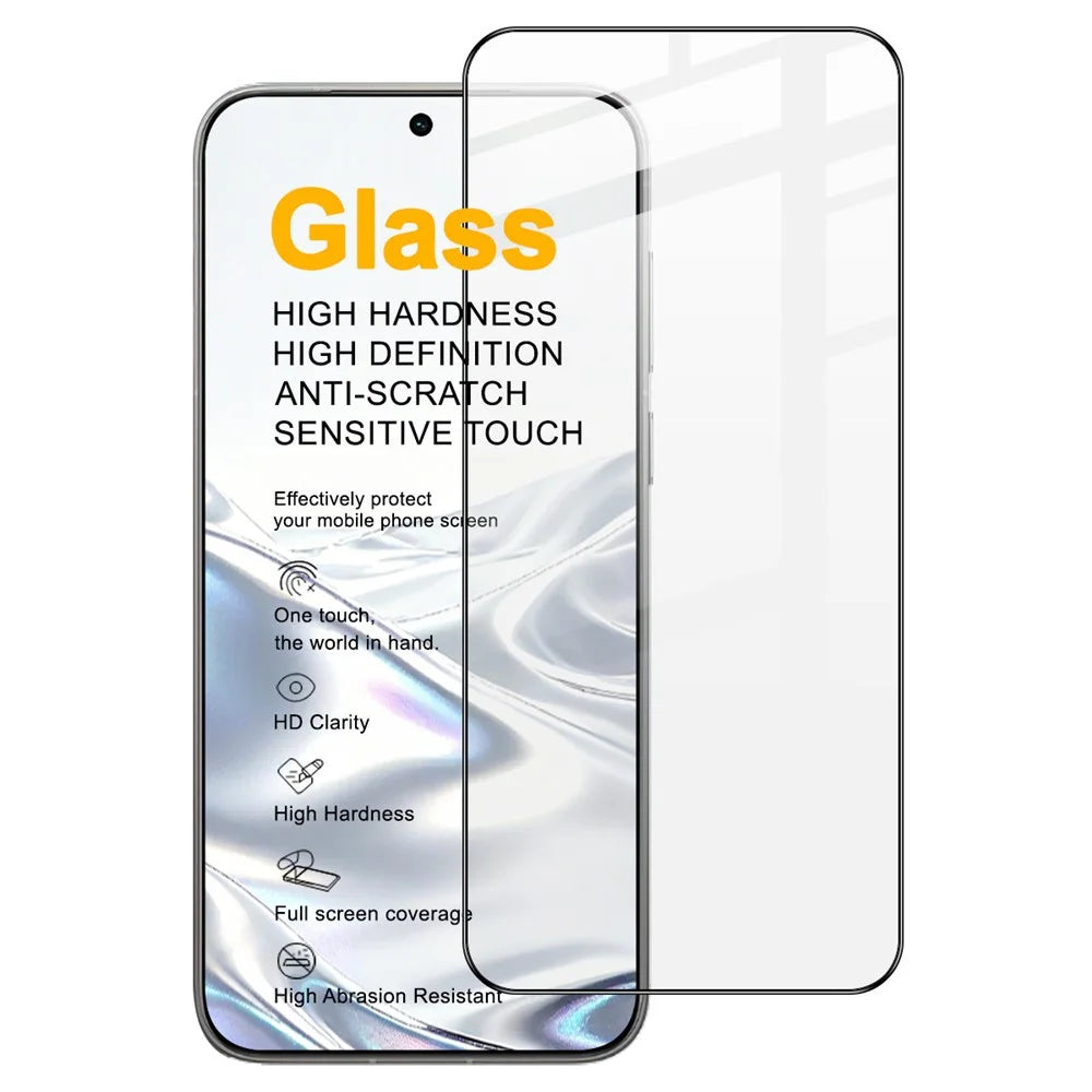 IMAK Pro+ Series For vivo X300s 5G Screen Protector Full Coverage Tempered Glass Film (Fingerprint Unlock) - Transparent - 1