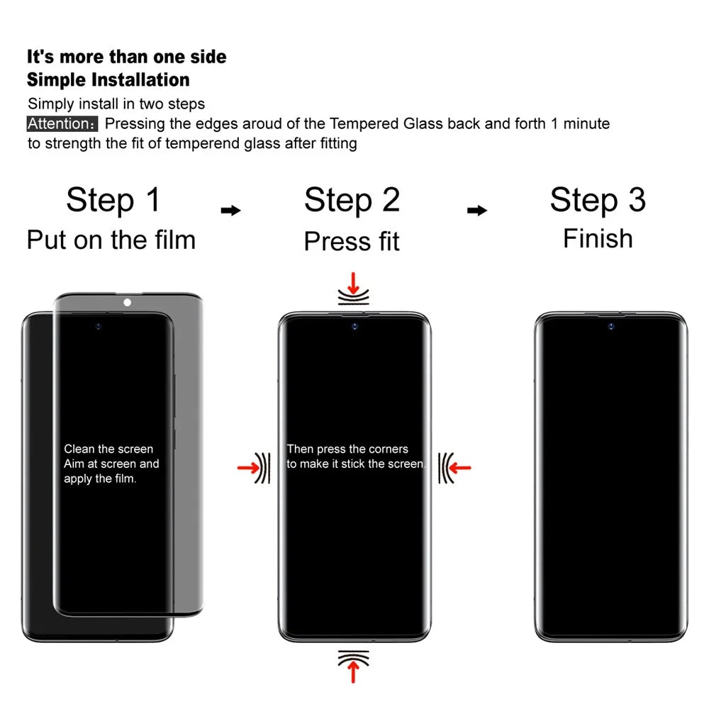 IMAK For Realme P4 Power 5G  /  Narzo Power 5G Anti Spy Tempered Glass Side Glue Full Screen Protector (No Edge Version) - Black - 7
