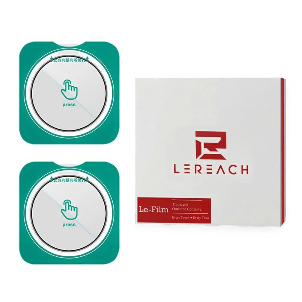 LEREACH 2Pcs for Honor Magic7 5G Camera Lens Protector Tempered Glass Diamond Shield Auto-Align Invisible Thin Film - Transparent with Black Edge - 1