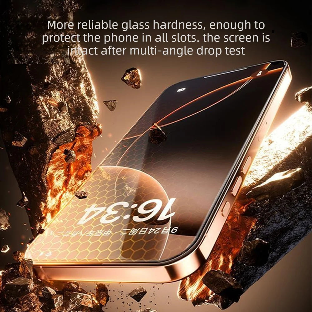 For iPhone 13 10Pcs HD Tempered Glass Anti-fingerprint Shatterproof Full Size Screen Protector - Transparent - 2